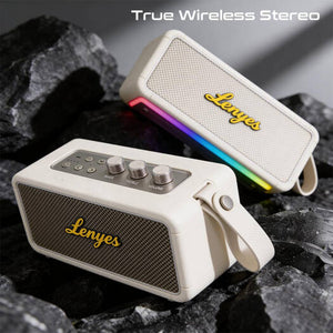 Lenyes Bluetooth 5.3 60W RGB IPX6 Portable Speaker S876