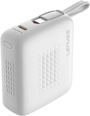 Lenyes 10000mAh 22.5W Built-In Type-C Cable Digital Display Power Bank PX169D