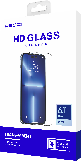 Recci RSP-A18HD Tempered Glass - iPhone 14 Max / 13 Pro Max