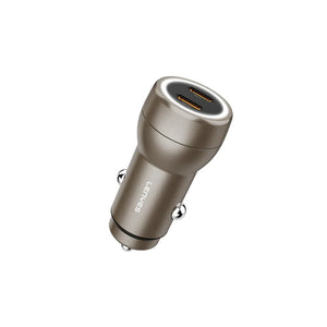 Lenyes 60W Dual Type-C PD Car Charger CA65