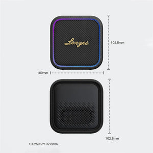 Lenyes Bluetooth 5.3 15W RGB IP66 Portable Speaker S890