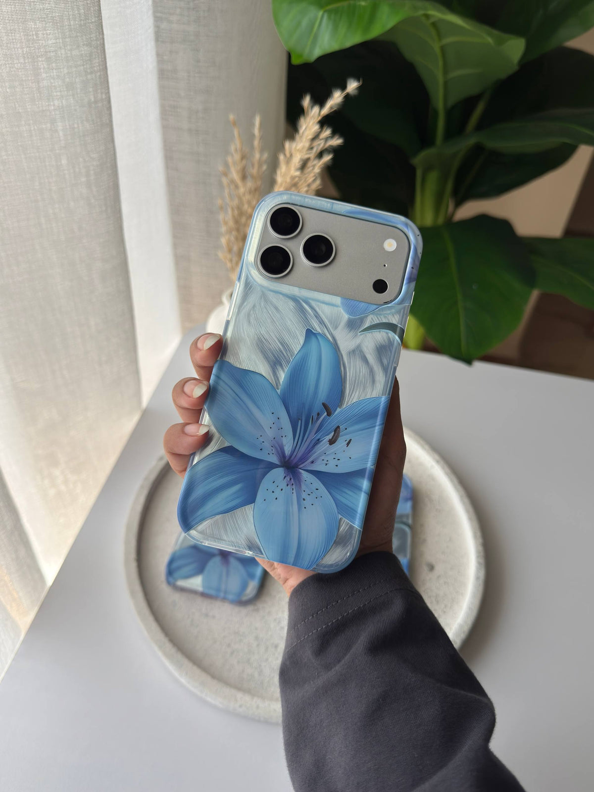 Aqua Blue iPhone case