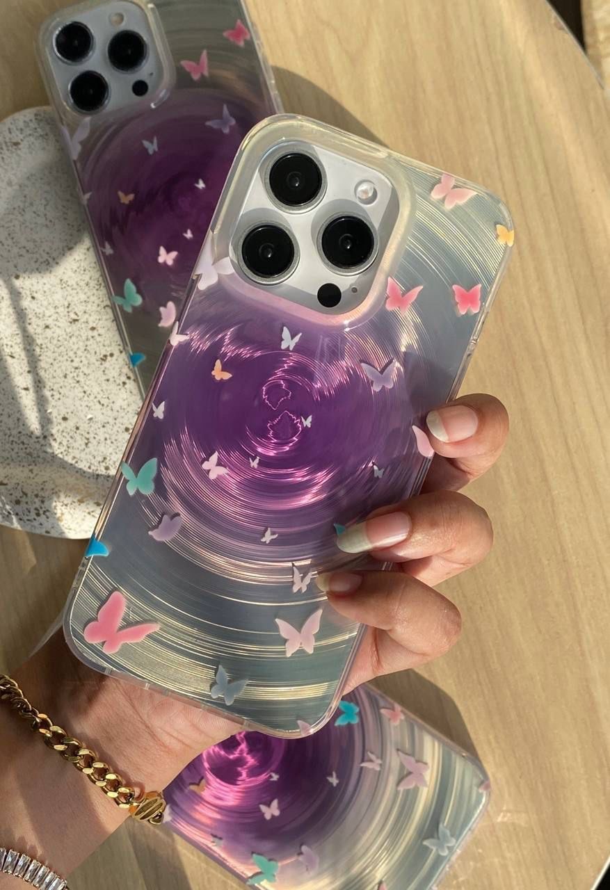 Whirlpool Butterflies iPhone Case