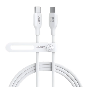 Anker 544 USB-C cable white