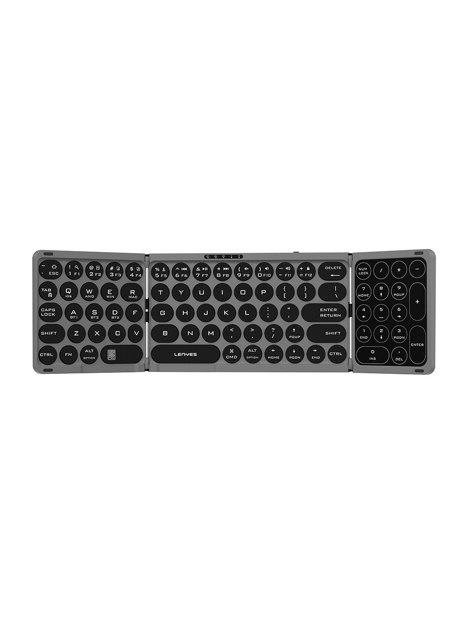 Lenyes Foldable Bluetooth Keyboard with Touchpad WK110