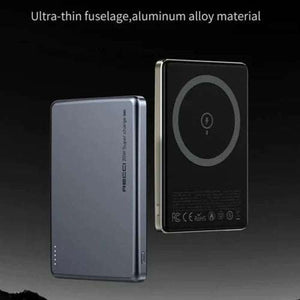 Recci RPB-W20 ARMOR 4900mAh Magnetic Power Bank – PD20W Fast Wireless & Wired Charging