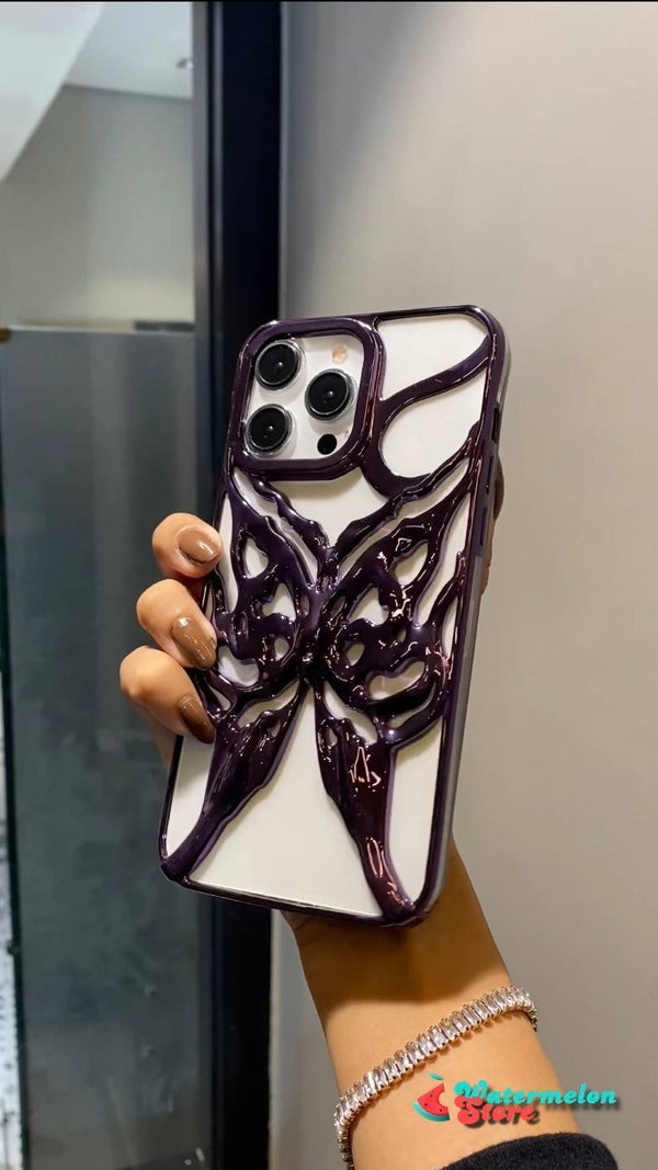 Electropolated Butterfly case