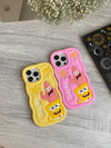 SpongeBob and Bartick 3D iPhone Case