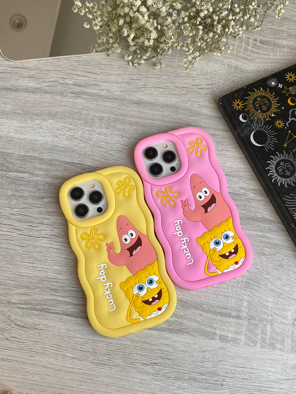 SpongeBob and Bartick 3D iPhone Case