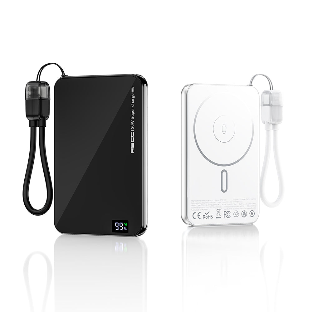 RECCI RPB-W41 PD 20W Ultra Slim 5000mAh Power Bank