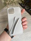 Lipstick Holder Silicone iPhone Case