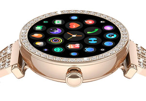 Lenyes 1.19-Inch AMOLED Bluetooth 5.3 Calling IP68 Smart Watch LW-246