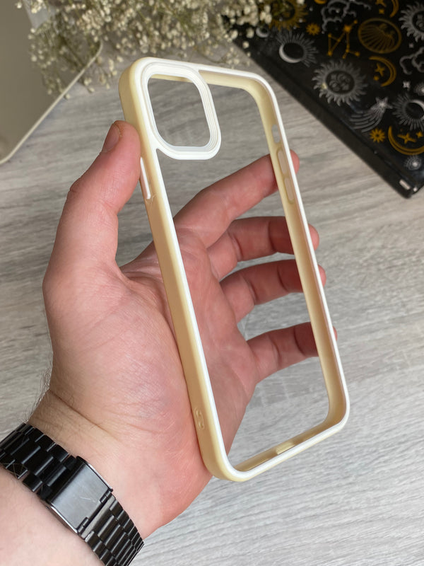 Q Series double colored frame iPhone Case