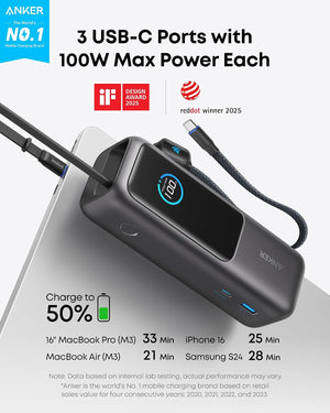 Anker 165W power bank 4 devices