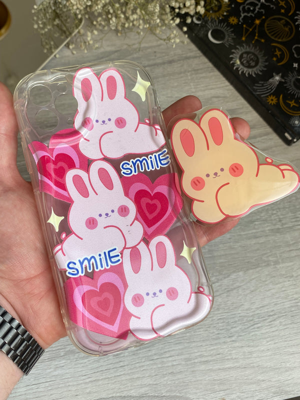 Matching Case With Pop Socket iPhone Case