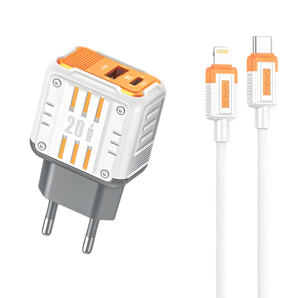 Vfan GaN 2-Ports Ultra Fast Charger 20W