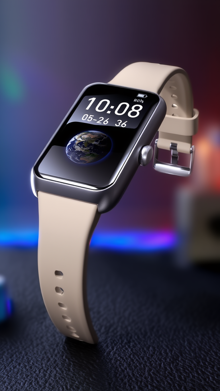 Recci RA45 Smart Watch with Bluetooth Calling