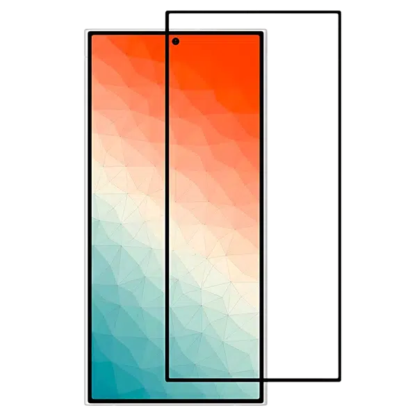 S24 ULTRA LanBi FULL COVER TEMPERED CLEAR GLASS SAPPHIRE COATING EXTREME