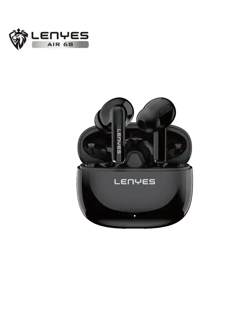 Lenyes Bluetooth 5.4 Hybrid ANC Earbuds Air68