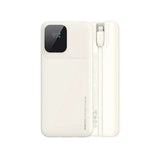 Recci RPB-P67 22.5W High-Speed Power Bank – Built-in Cables, Slim Design