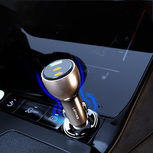 Lenyes 48W PD QC3.0 Dual-Port Car Charger CA63