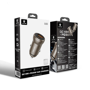 Lenyes 48W PD QC3.0 Dual-Port Car Charger CA63
