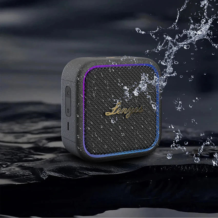 Lenyes Bluetooth 5.3 15W RGB IP66 Portable Speaker S890