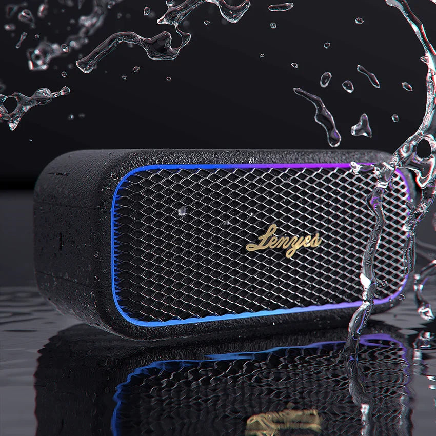 Lenyes Bluetooth 5.3 80W HiFi RGB IP66 Speaker S891