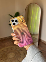 Holographic tie dye iPhone case