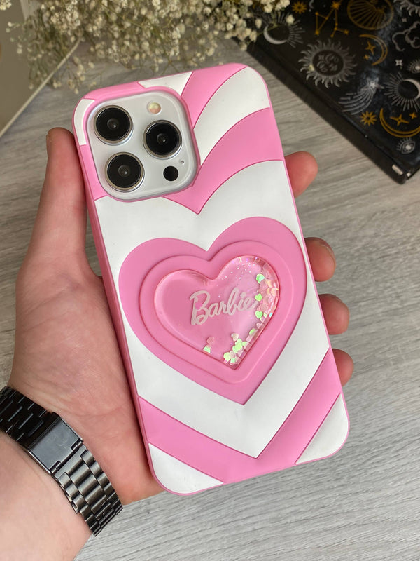 Pinky Multi Hearts iPhone Case