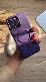 Premium Magsafe Leather iPhone Case