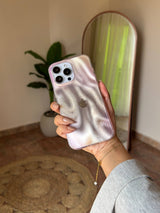 Holographic tie dye iPhone case