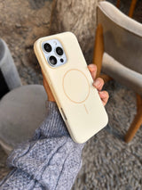 Soft silicone magsafe iPhone Case