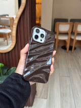 Cherry Waves iPhone case