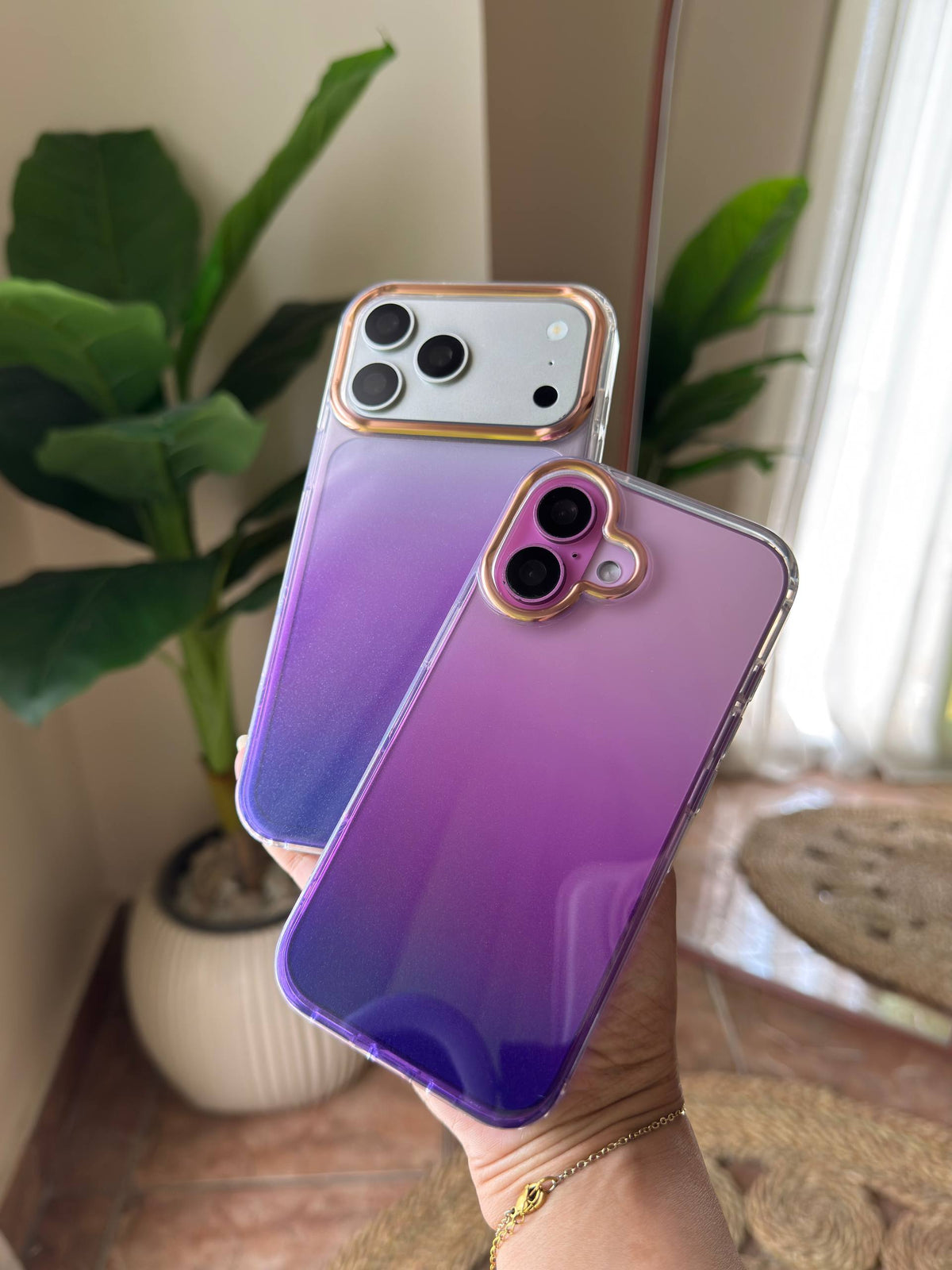 Gradient Glitter iPhone Case