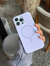 Soft silicone magsafe iPhone Case