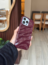 Cherry Waves iPhone case