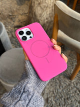 Soft silicone magsafe iPhone Case